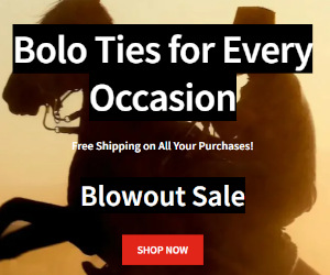 Cowboy Bolo Tie banner – classic cowboy bolo tie designs